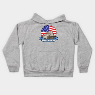 SHERMAN MEDIUM TANK Kids Hoodie